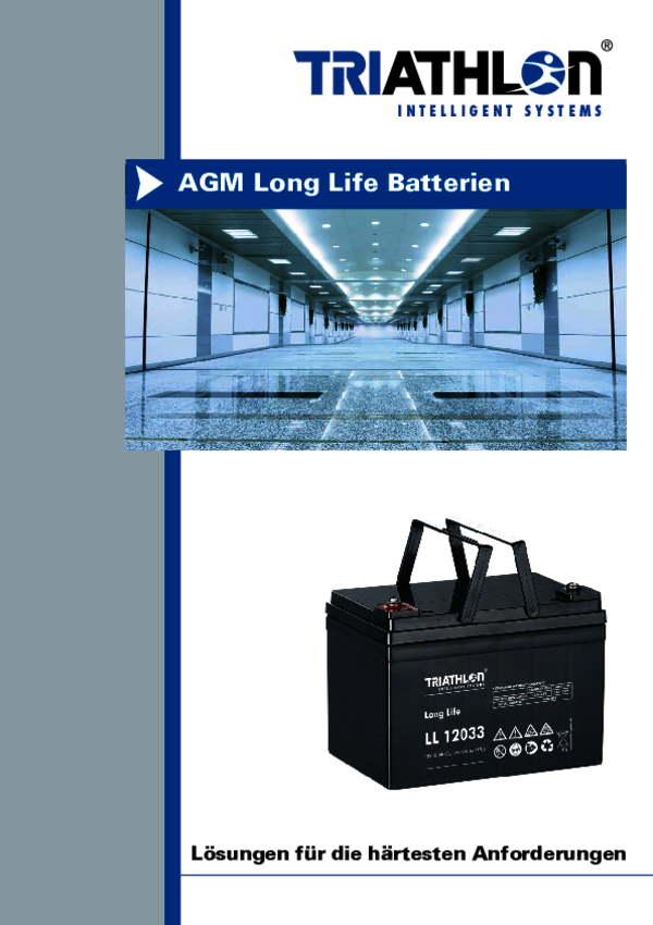 AGM Long Life (LL) Batterien